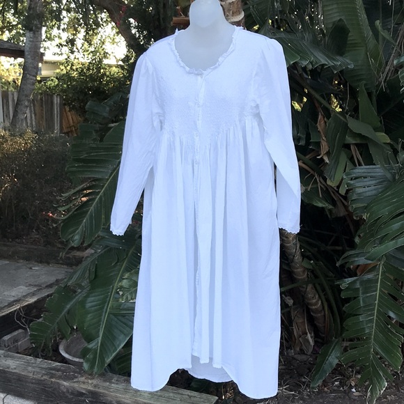 Artisan Intimates & Sleepwear The White Cotton Gown By Artisan